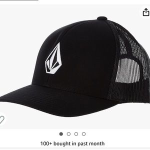 Volcom Black Hat Mesh Back One Size